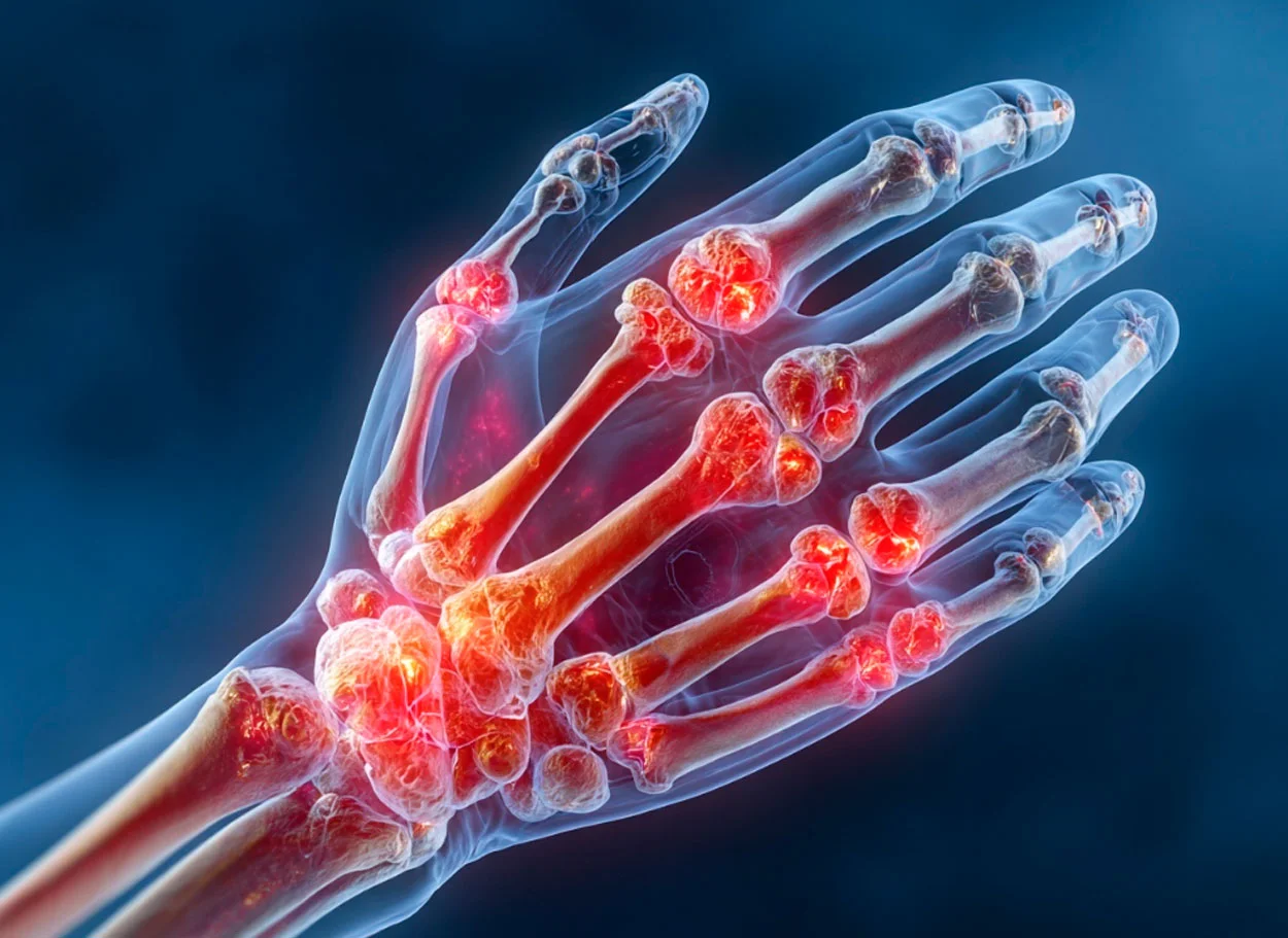 Artrite reumatoide della mano — trattamento rigenerativo